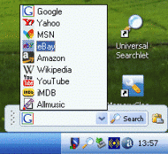 Universal Searchlet screenshot